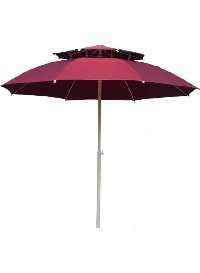 Umbrella Round Garden Parasol for Outdoor Patio Spaces Garden Balcony and Patio Patio Parasol - Image 1