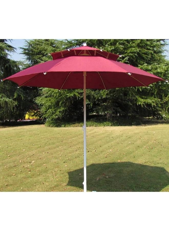 Umbrella Round Garden Parasol for Outdoor Patio Spaces Garden Balcony and Patio Patio Parasol - Image 3