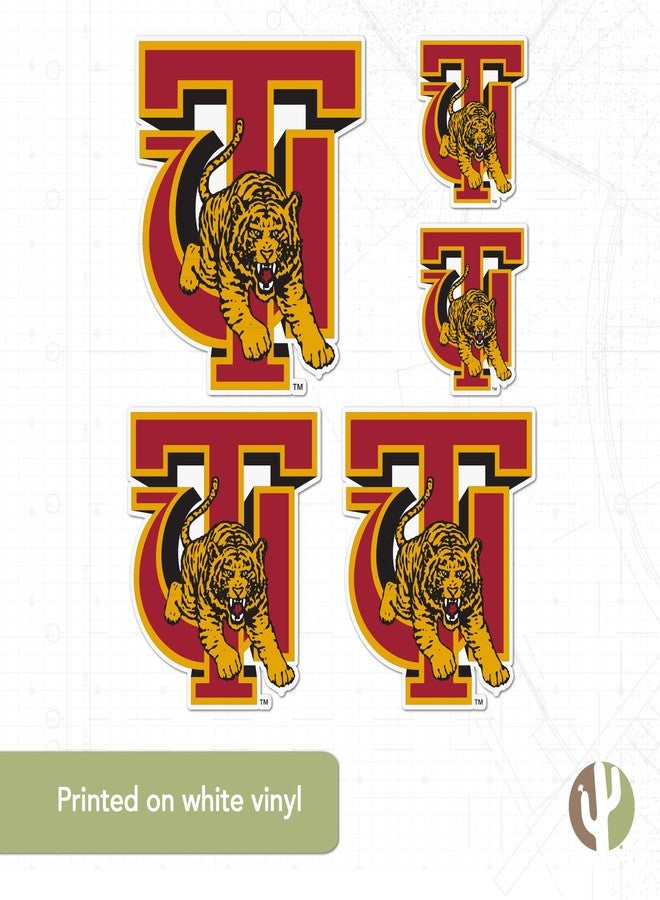 Desert Cactus Tuskegee University Sticker Golden Tigers Vinyl Decals Laptop Water Bottle Car Scrapbook Sheet T3 (Type 3-1) - Image 5