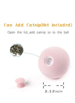 Y&D Cat Toy Balls Sing Ball 3 Pcs Upgrade Kitten Plush Ball, Newest Lifelike Animal Chirping Sounds-Bird Frog and Cricket Built-in Catnip Interactive Kicker Toys for Indoor  - Image 5