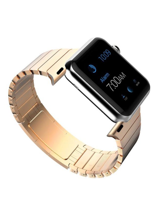 Voberry Replacement Band For Apple Watch Series 3/2/1 Rose Gold - Image 3