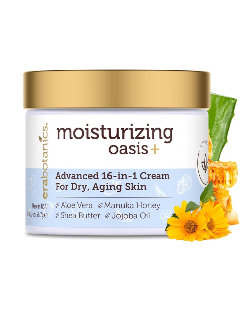 Era Organics Era Organics Advanced Face Moisturizer for Dry Skin - Nourishing 16-in-1 Night Cream - Extra Hydrating for Women and Men - Image 1