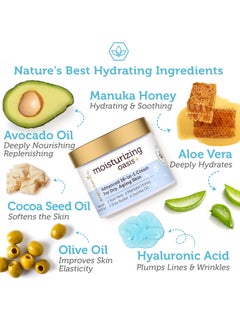 Era Organics Era Organics Advanced Face Moisturizer for Dry Skin - Nourishing 16-in-1 Night Cream - Extra Hydrating for Women and Men  - Image 2