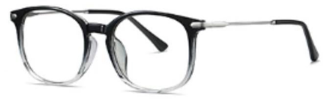 رات سو نظارات كتم الضوء الأزرق الضوئية الحرارية للرجال والنساء مقاومة لإجهاد العين، عدسات شفافة للألعاب الإلكترونية كلاسيكية فائقة الخفة للتلفزيون والحاسوب واللاب توب والهاتف - Image 1