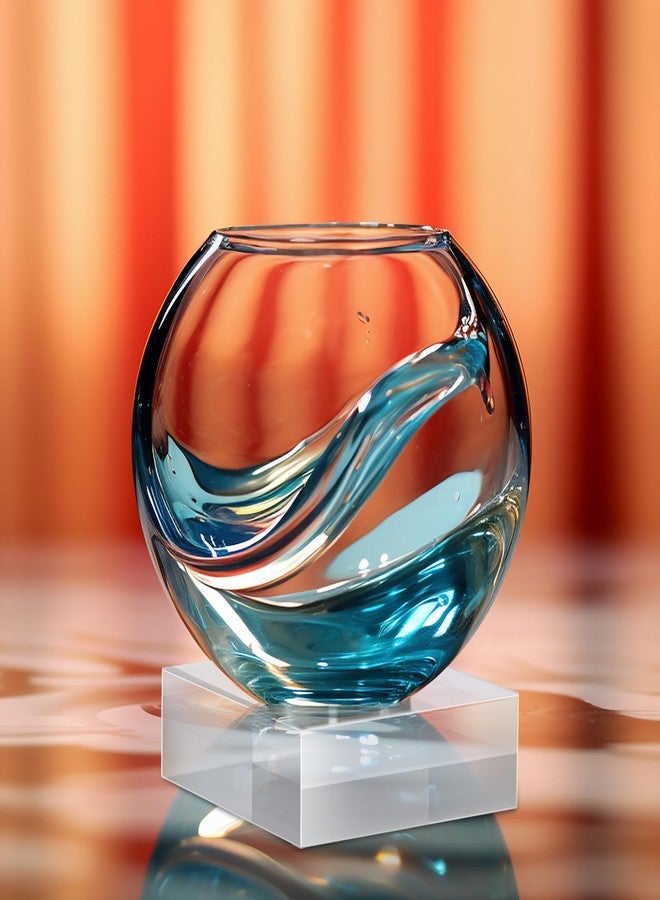 فيسينبال مجموعة فيسينبال من 4 قطع من مكعبات عرض الأكريليك المربعة، 3 × 3 × 1 بوصة، و4 × 4 × 1 بوصة، مكعب أكريليك شفاف مصقول، حامل عرض مجوهرات من الأكريليك، قاعدة عرض خواتم - Image 5