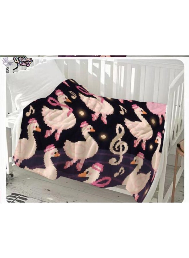 عام Wisdom Fairy (أحدث) بطانية رقيقة من الفانيلا (دافئة ومريحة، ومناسبة للنوم، واستخدام اللعبة، وإزالة الغبار والرمل) 150 سم * 200 سم - 52 - Image 1