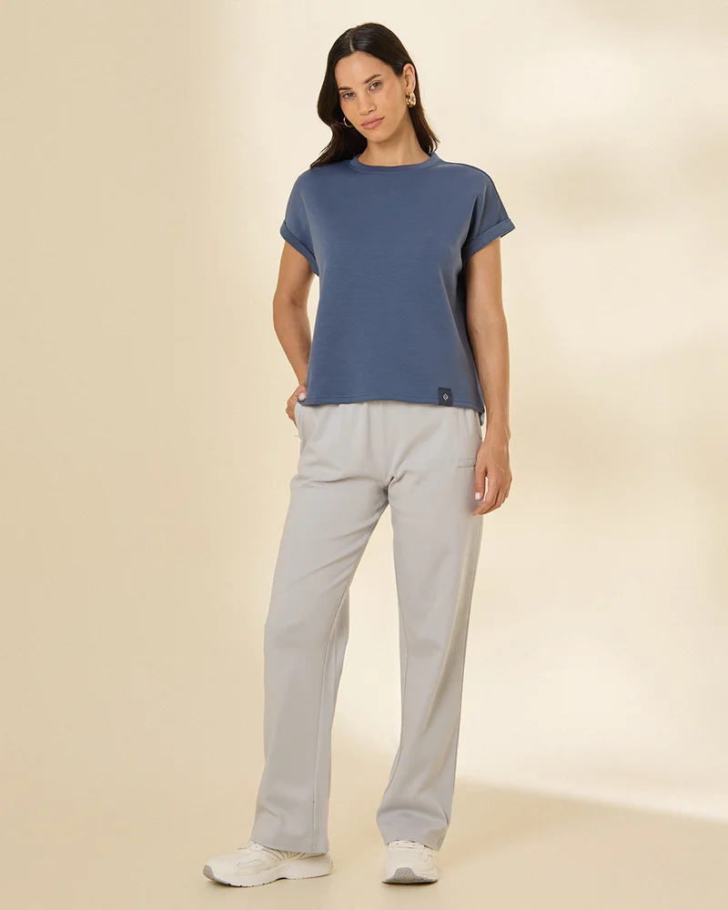 REDTAG Women Grey Active Pants