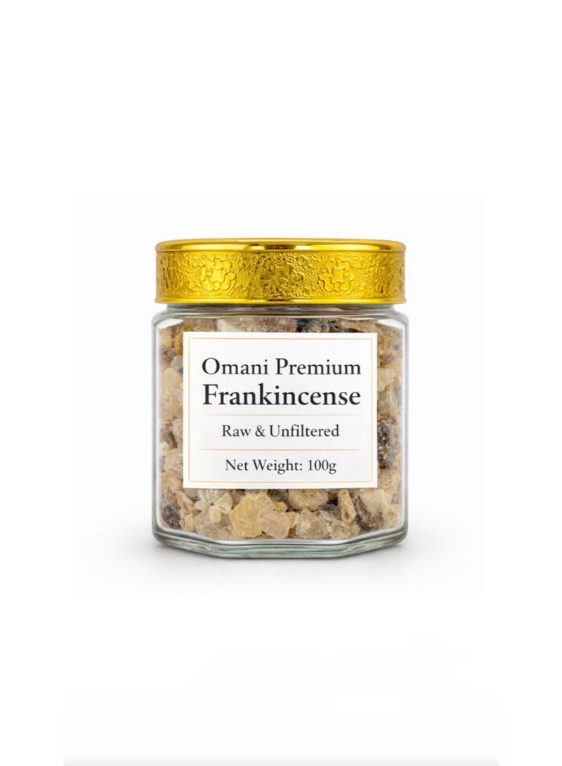Omani Premium Frankincense Royal Raw and Unfiltered 100g - Image 1