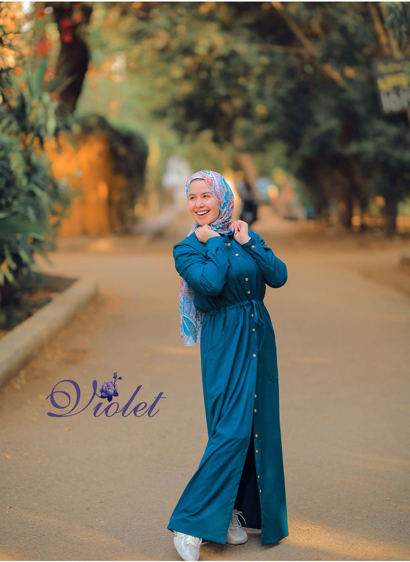 بيوريتوبيا - فستان ماكسى جنزارى - Image 1