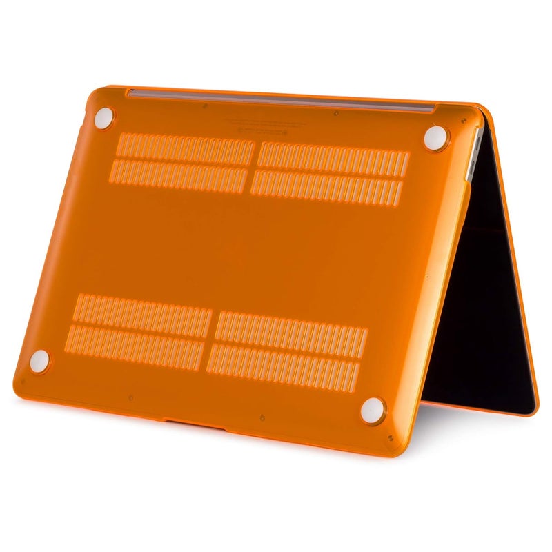 GIOIA BAZAAR Compatible with MacBook Pro 13 inch 2024 2023-2016 M2 Case Cover Release A2338 M1 A2289 A2251 A2159 A1989 A1706 A1710 Chip, Protective Plastic Hard Shell Case Cover (Orange) - Image 4