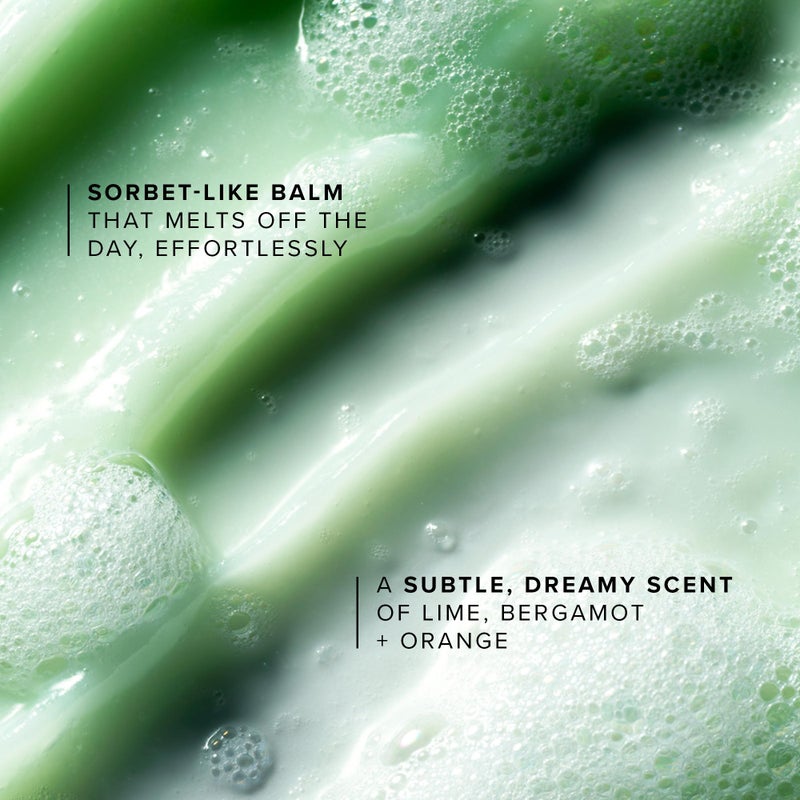 Farmacy Makeup Remover Cleansing Balm - Green Clean Waterproof Makeup Remover + Oil Based Cleanser - Gentle Exfoliating Double Cleanser - Melts From Balm to Milky Lather (12ml) - Image 4