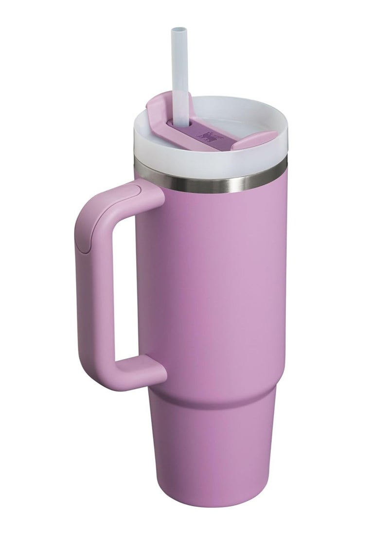 Stanley - STANLEY Quencher H2.0 FlowState Stainless Steel Vacuum Insulated Tumbler with Lid and Straw for Water, Iced Tea or Coffee, Smoothie and More, Purple(40oz, 1.18L) - Image 1
