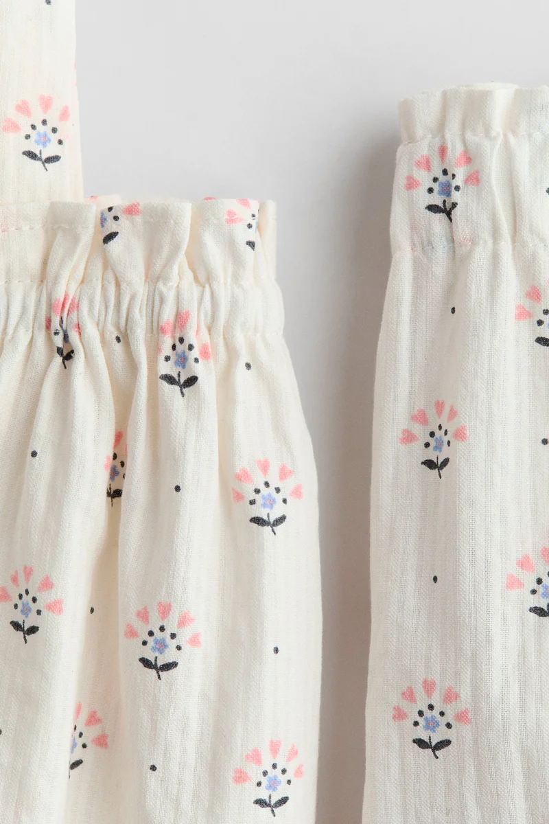 H&M 2-piece printed cotton set