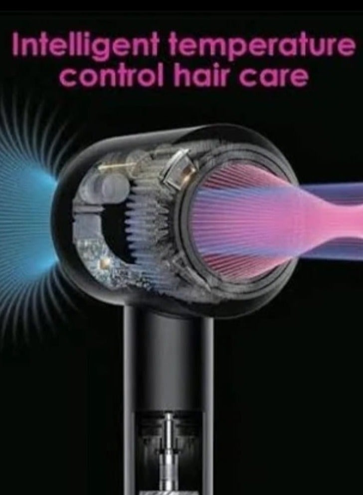 يولو مجفف شعر  بدون أوراق مجفف شعر سريع مجفف شعر مجفف شعر أيوني سلبي للعناية بالشعر المنزلي بدون أوراق مجفف شعر - Image 4