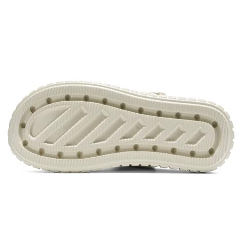 SECHRITE Mens Clogs Mules Slip on Garden Work Nurse Water Shoes for Men Waterproof Non Slip Closed Toe Clogs Sandals for Kitchen Office Beach Fishing Zuecos de Chef para Hombre Beige 45 - Image 5