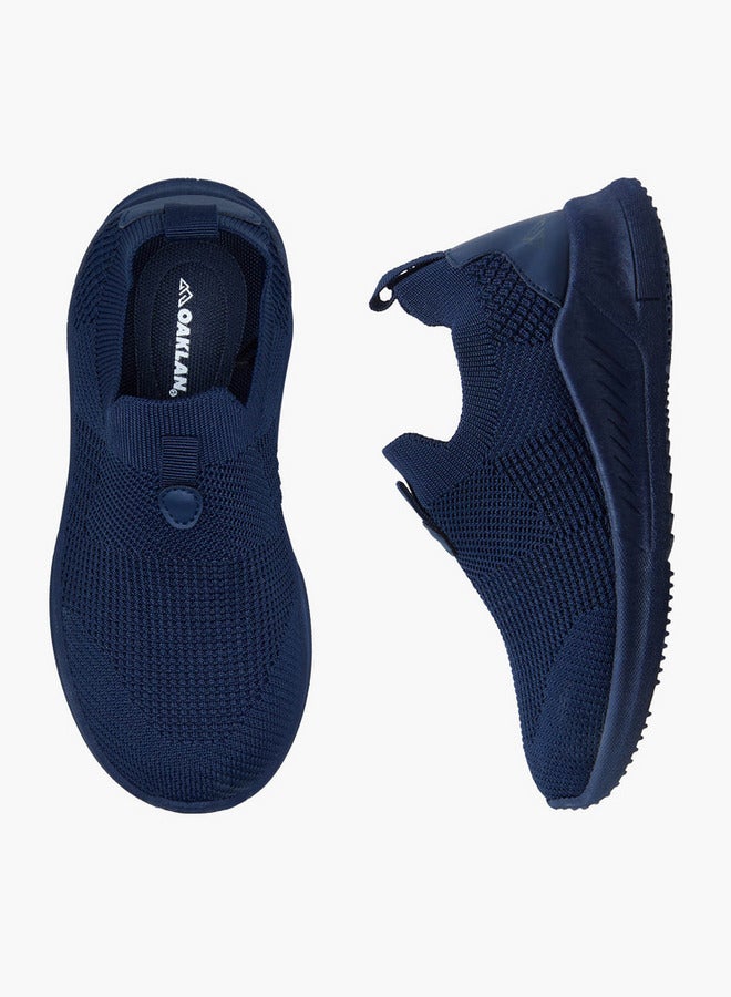 Oaklan by Shoexpress Textured Slip-On Sports Shoes  - Image 1