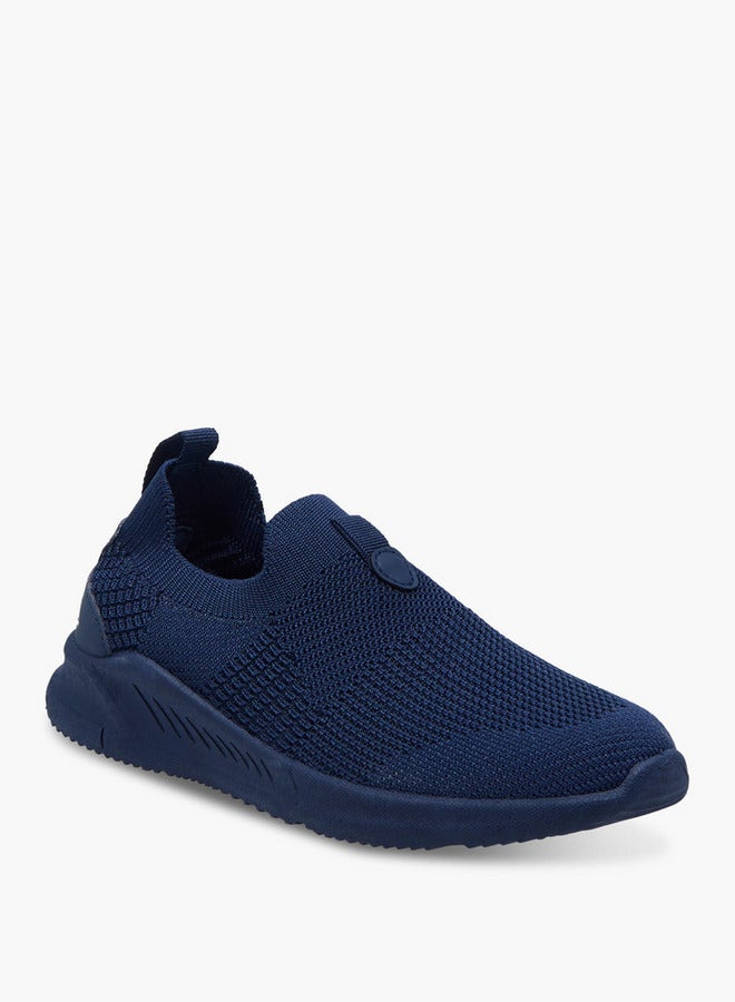 Oaklan by Shoexpress Textured Slip-On Sports Shoes  - Image 2