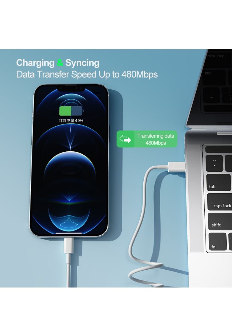 20W Type C Charging Block USB C Fast Charger Box with Cable 3FT USB C to Type C for Samsung Galaxy A03s/S21 FE 5G/A13 5G/S22/S20,A73/A53,Z Flip 3/Z Fold 3 5G,