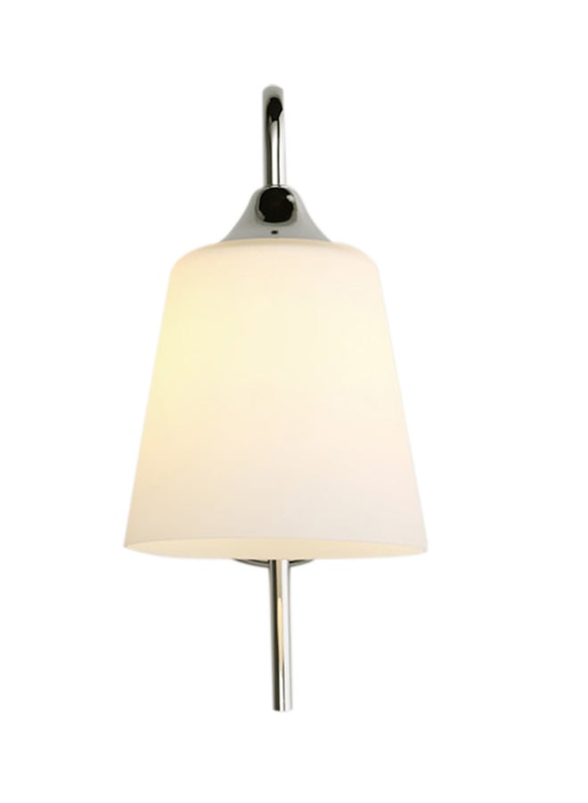 NIBEMINENT Modern Style Wall Light Beige/Silver 10 x 24cm - Image 1