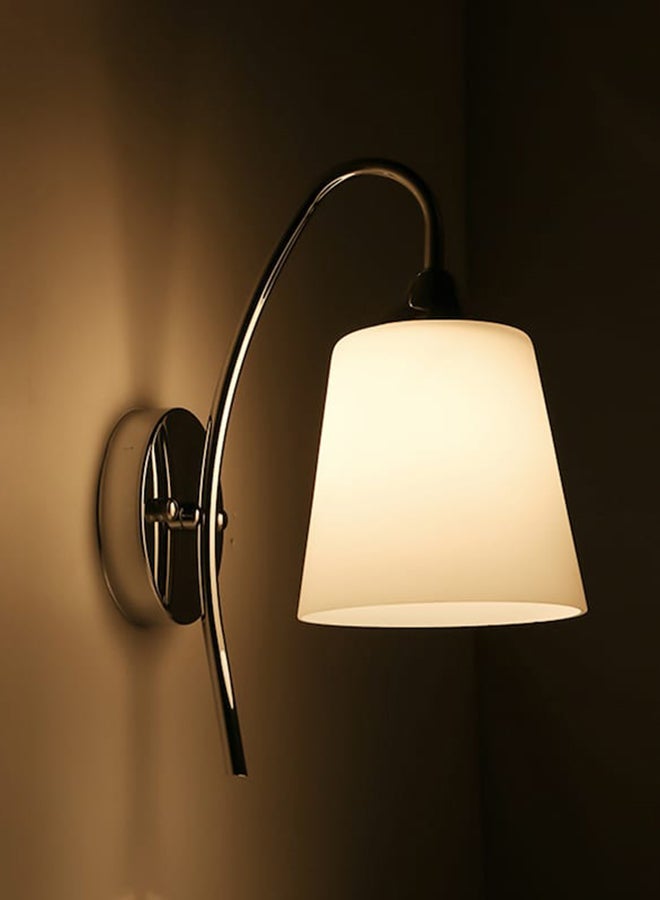 NIBEMINENT Modern Style Wall Light Beige/Silver 10 x 24cm - Image 2