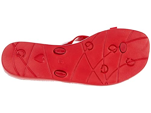 GUESS صندل GUESS النسائي بتصميم توتو، متعدد الألوان الأحمر، 6 - Image 3