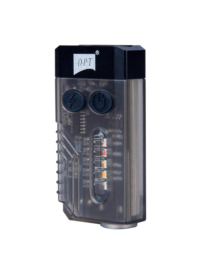 دي بي تي مصباح متعدد الوظائف كشاف ليد اسود مقاس 6.2cm x 10.2cm x 1.7cm  سم - Image 1