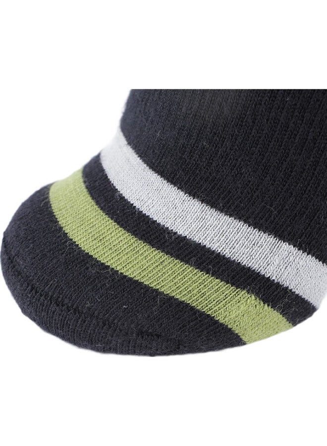 MD High-Top Thick Warm Wool Socks, Winter Snow Protection, Cold-Resistant Terry Men'S Socks, Long Socks For Women, 3 Pairs Per Pack - Image 1