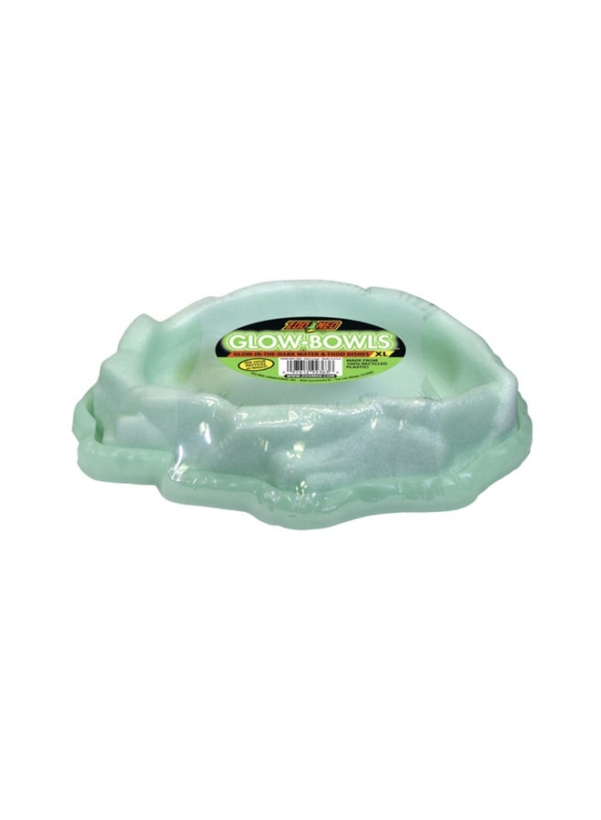 Zoo Med Repti Rock Glow-in-the-Dark Combo Dish - XLarge