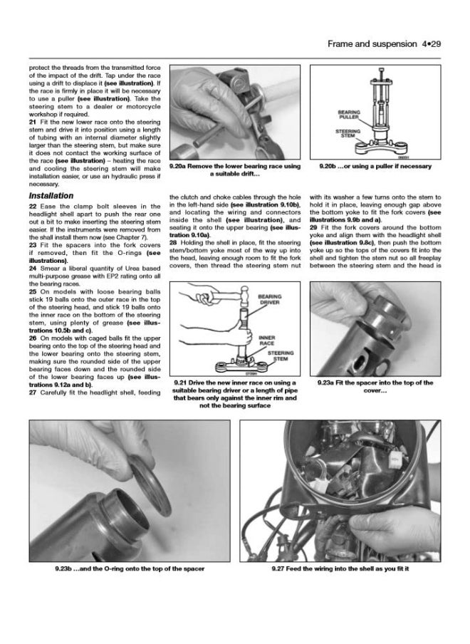 Royal Enfield Bullet and Continental GT Service & Repair Manual (2009 to 2018)
