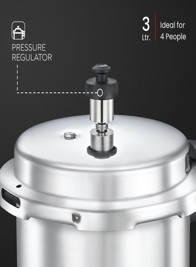 Judge by Prestige Basics 3 L Aluminium Pressure Cooker Outerlid - Image 4