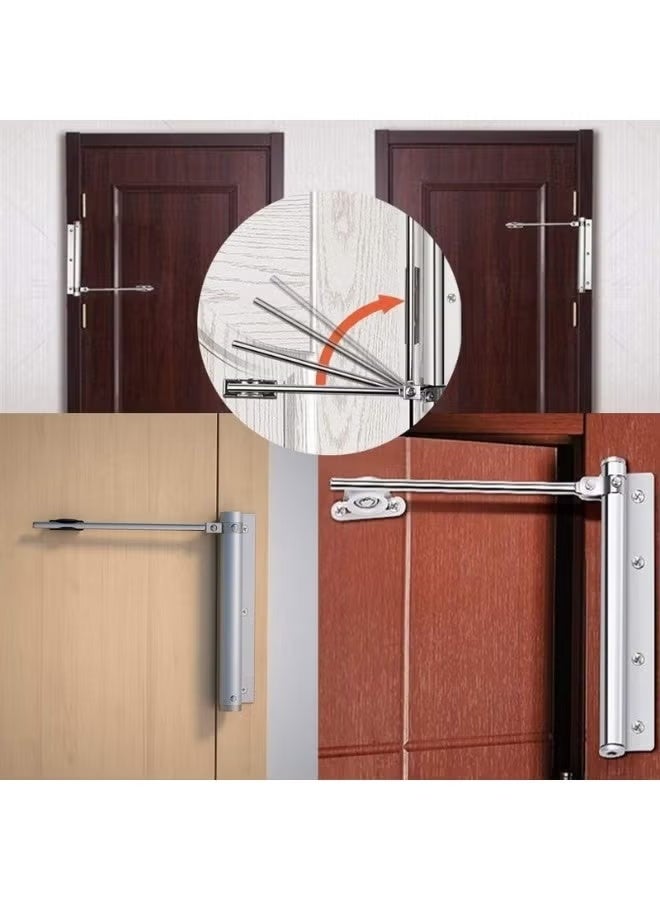 Automatic Adjustable Spring Door Closer – Heavy Duty Safe Metal Door Closer - Image 5