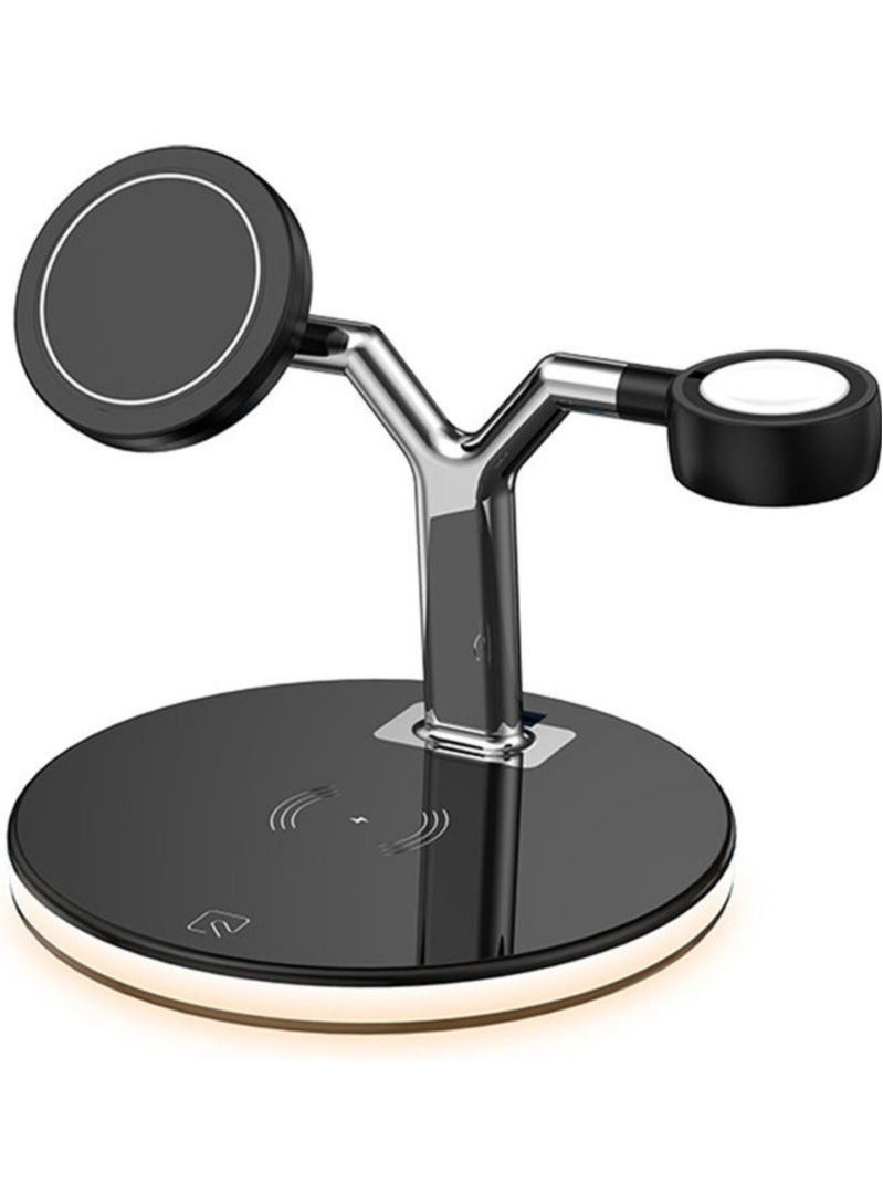 ELTRAZONE 3-in-1 Wireless Fast Charging Stand Quick Charger - Image 1