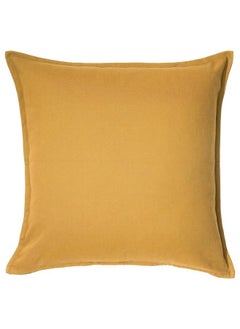 بيوينتي غطاء وسادة، أصفر ذهبي، 50×50 سم  - Image 1