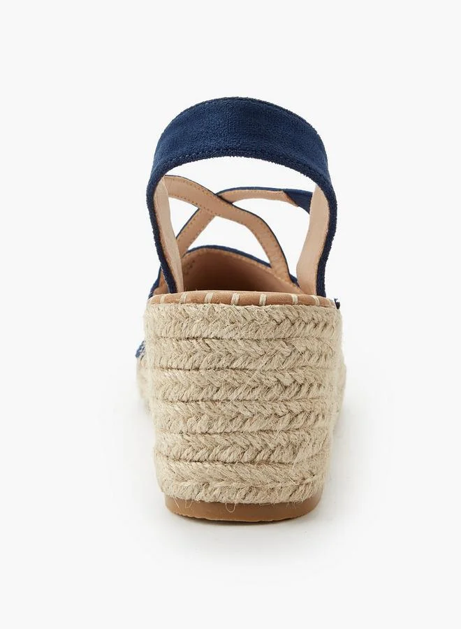 Peppermint  Women Wedge Heel Espadrille Sandals for Women | Best Price UAE