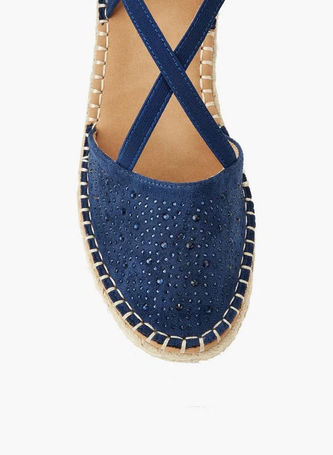 Peppermint  Women Wedge Heel Espadrille Sandals for Women | Best Price UAE