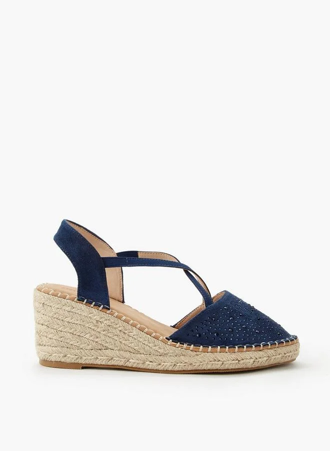 Peppermint  Women Wedge Heel Espadrille Sandals for Women | Best Price UAE