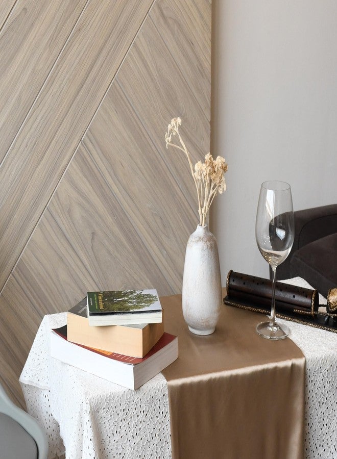 AeraVida Rustic Oval White Mango Wood Flower 6" Vase | Handmade Minimalist Table Decor | Natural Wooden Bottle Vase for Dried & Artificial Flowers | Boho Chic Home Office Kitchen Wedding Decoration - Image 3