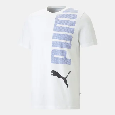 PUMA Men's Essentials+ Logo Lab T-Shirt