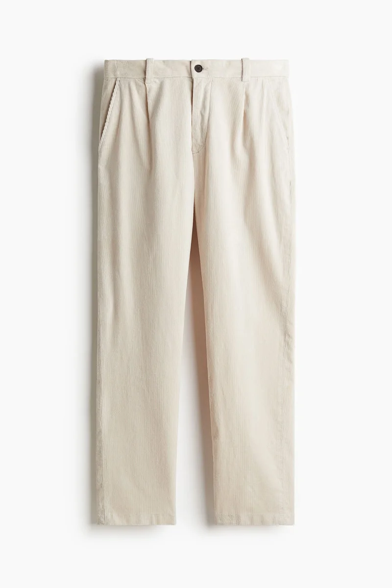 H&M Reglar Fit Corduroy Trousers