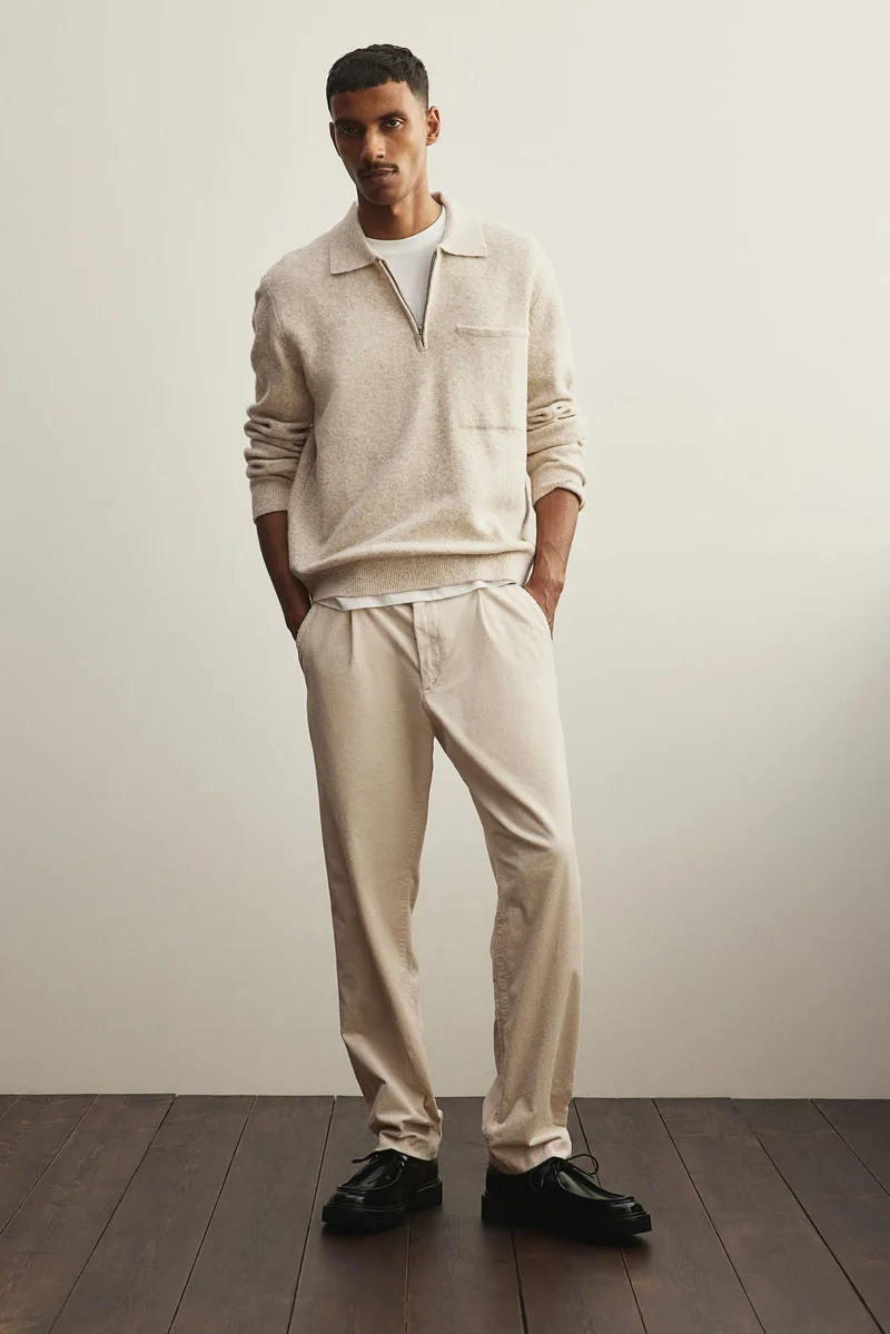 H&M Reglar Fit Corduroy Trousers