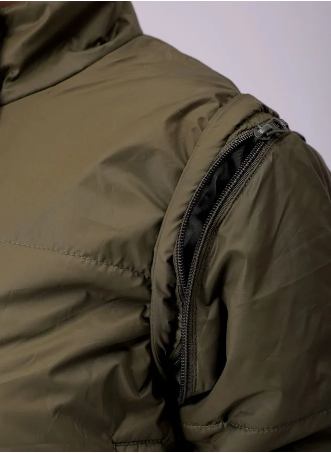 مرفوعة Women Regular Fit Solid Puffer Jacket