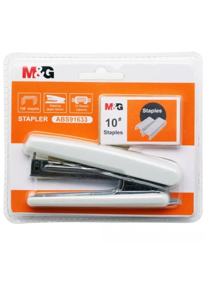 M&G #10 Colorful Stapler Set 500pcs staples included - Image 1