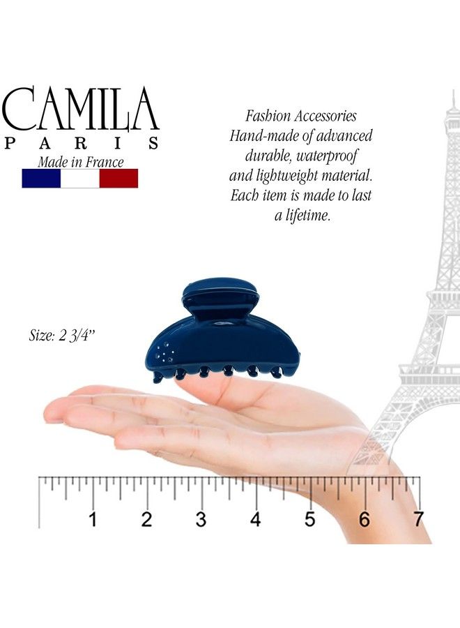 CAMILA Paris Cp3428 French Hair Clip For Women Girls Hair Claw Clips Jaw For Thick Volume Hair Fashion Durable And Styling Hair Accessories For Women Strong Hold No Slip Grip Made In France - Image 5
