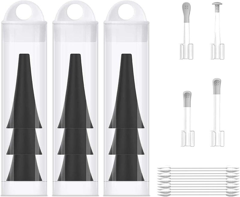 Teslong Otoscope Accessories: 9 Disposable Speculums, 4 Ear Picks, 1 Pack of Q-Tips, Accessories for NTE100i Ear Camera Ear Scope, 0.16 inch or 4.3mm Dia. - Image 2