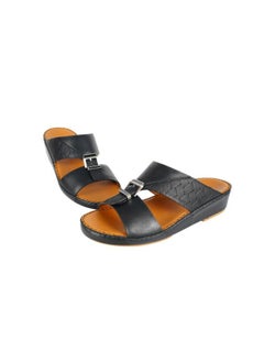 barjeel uno 008-3506 Barjeel Mens Arabic Sandals  BSP1-04 Black  - Image 3