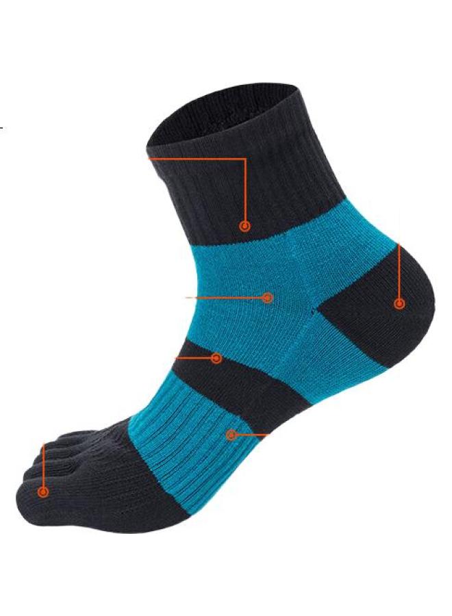 TFO Five-Toe Outdoor Socks, Comfortable Breathable Hiking Socks, Mountain Climbing Sports Toe Socks 2202417, Men'S Light Gray - Image 2