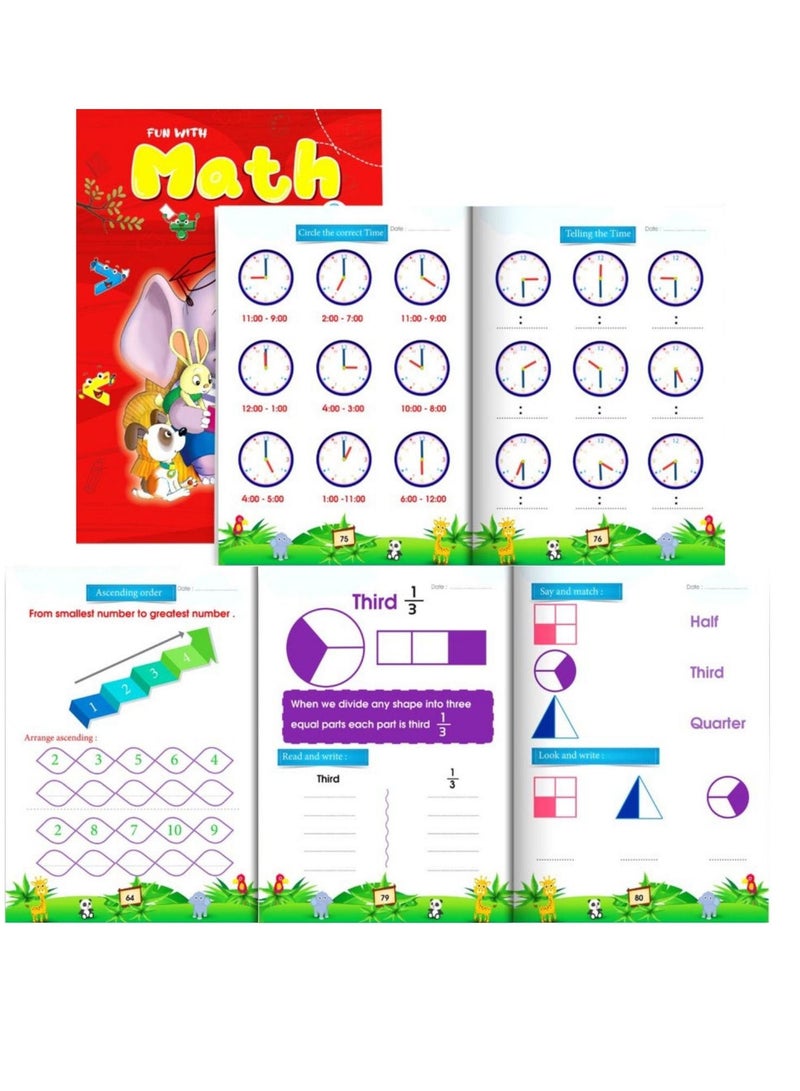 مجموعة تعليم اللغة الانجليزية مستوى ثاني من سن 6-9 سنوات 3 كتب تعليمية + فلاشة تعليمية - Image 3