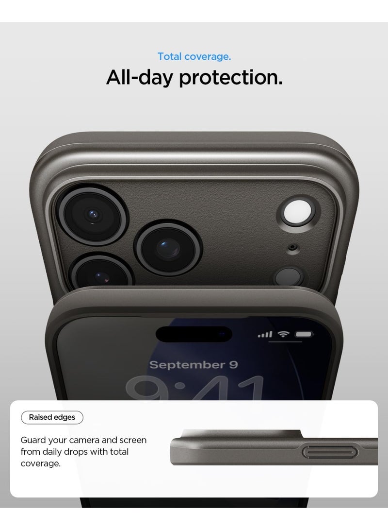 Spigen Thin Fit MagFit for iPhone 17 Pro Max MagSafe Case Cover - Gunmetal - Image 4