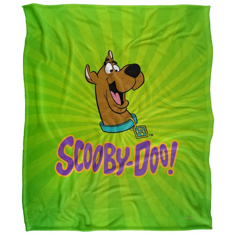 LOGOVISION Scooby-Doo Burst Officially Licensed Silky Touch Super Soft Throw Blanket 50"" x 60""  - Image 2
