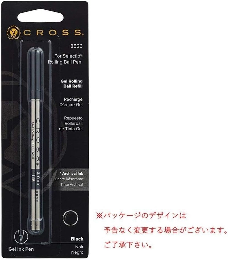 Cross Refill for Selectip Gel Roller Ball Pen, Black, 8523 - Image 5